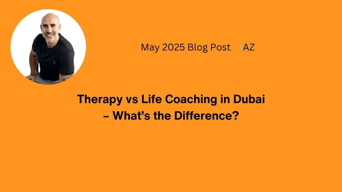 Therapist and life coach working with clients in Dubai - UAE Coaching